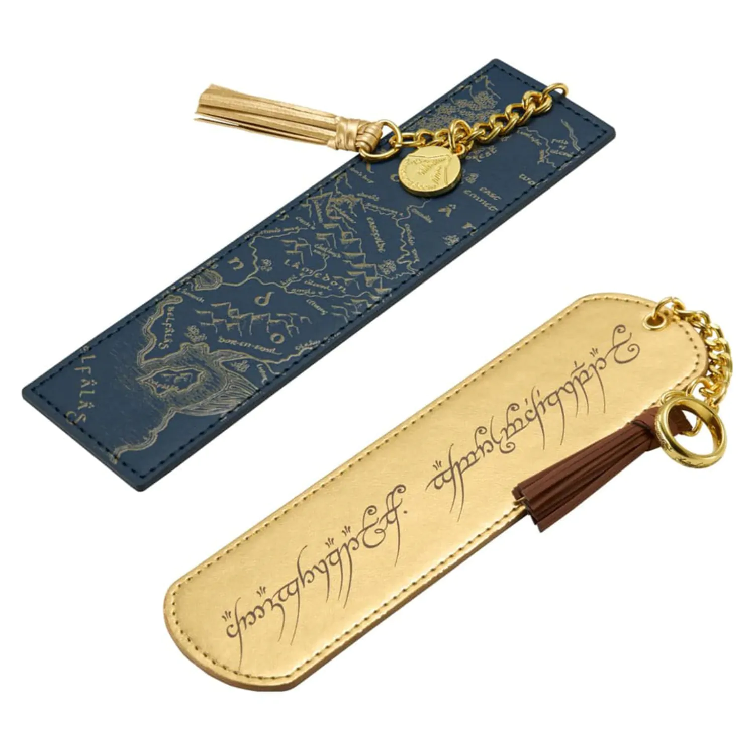 The Lord of the Rings Bookmarks 2-Pack Middle Earth and Elven script product photo