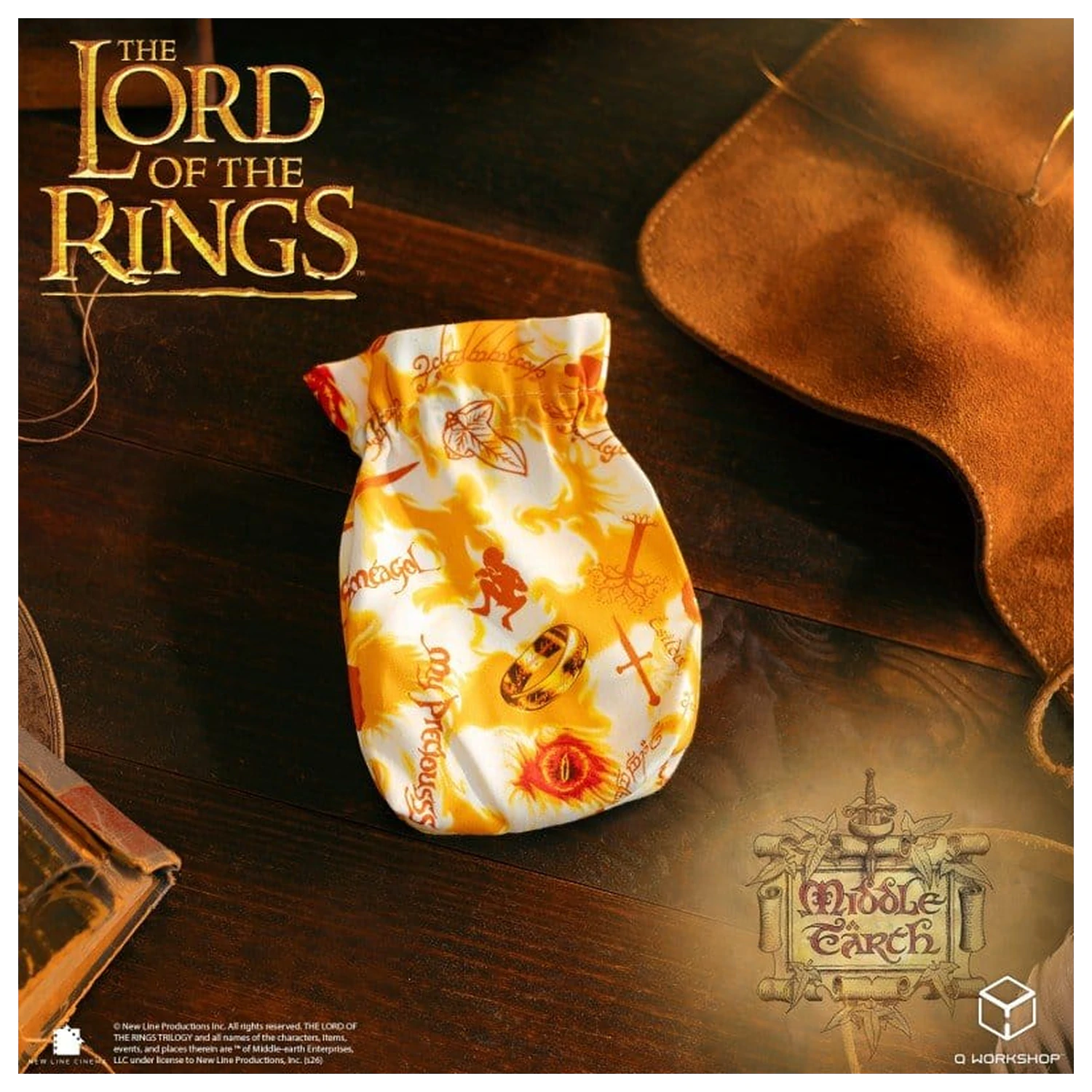 The Lord of the Rings Ring-bearers Full Art Dice Pouch product photo