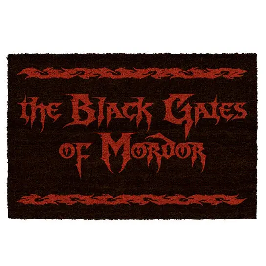 Lord of the Rings Doormat The Black Gates of Mordor 60 x 40 cm product photo