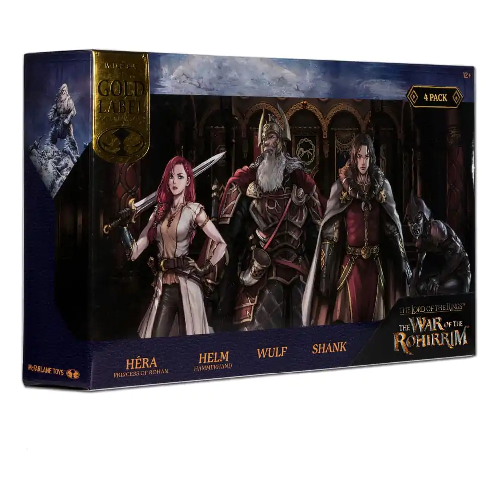 The Lord of the Rings: The War of the Rohirrim Action Figures 4-Pack 10 cm termékfotó