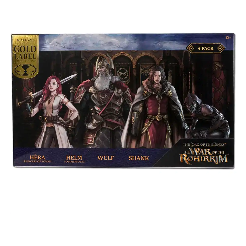 The Lord of the Rings: The War of the Rohirrim Action Figures 4-Pack 10 cm termékfotó