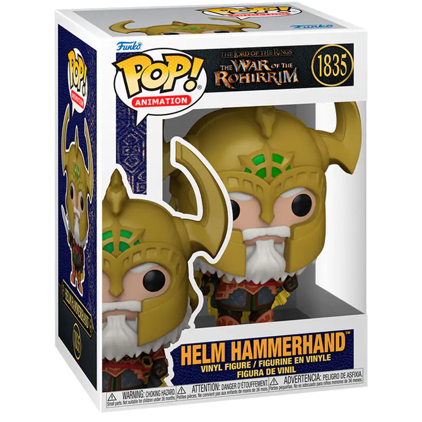 The Lord of the Rings: The War of the Rohirrim Funko POP! Movies Vinyl Figure Helm Hammerhand 9 cm product photo