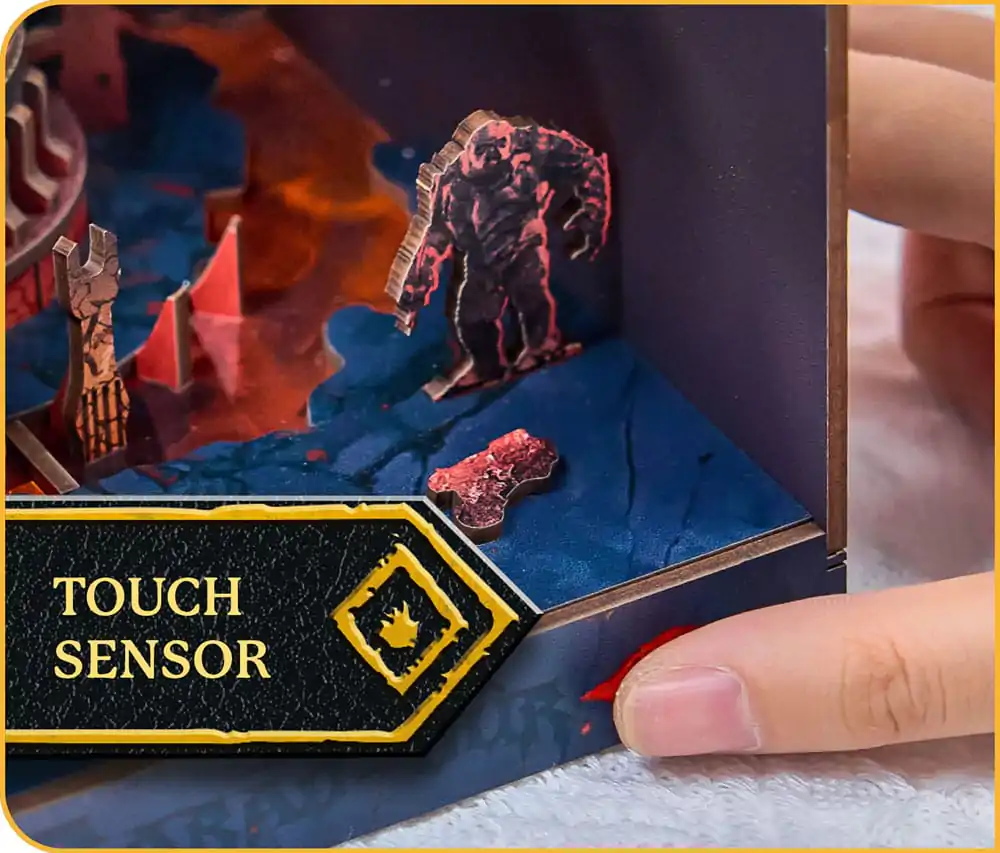 The Lord of the Rings Tiny Adventures Book Nook Mini Diorama Barad-Dûr 23 cm product photo