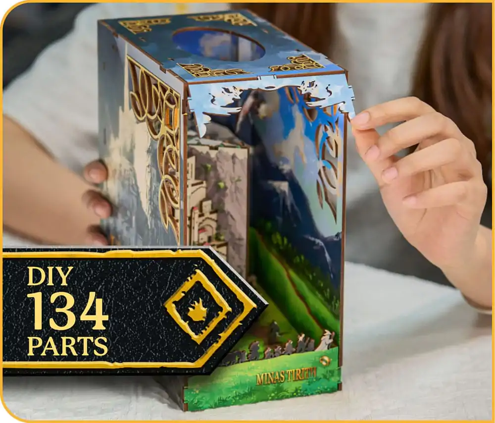 The Lord of the Rings Tiny Adventures Book Nook Mini Diorama Minas Tirith 23 cm product photo