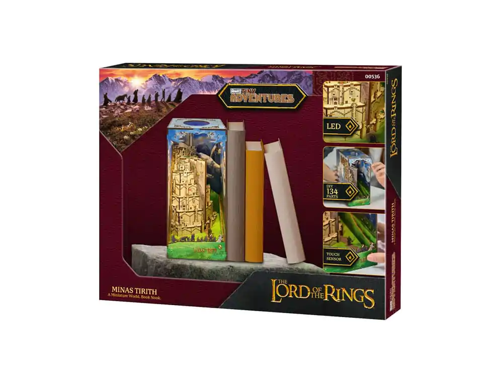 The Lord of the Rings Tiny Adventures Book Nook Mini Diorama Minas Tirith 23 cm product photo
