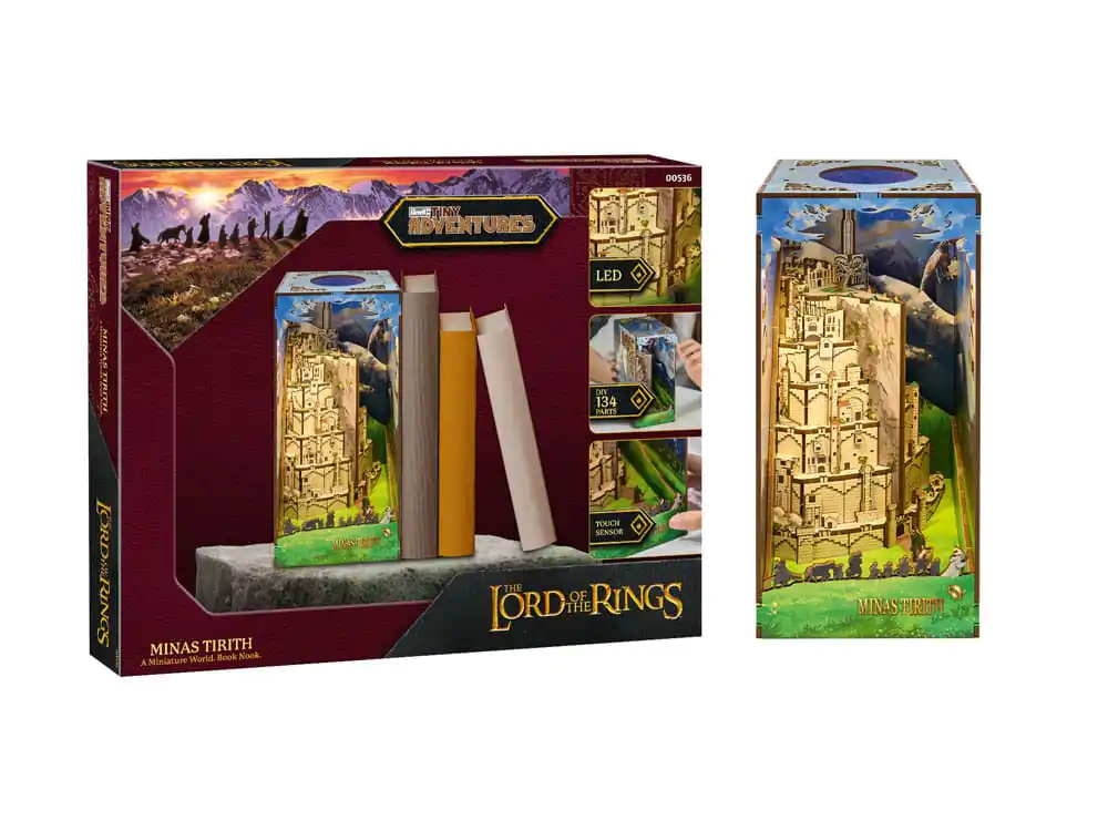 The Lord of the Rings Tiny Adventures Book Nook Mini Diorama Minas Tirith 23 cm product photo