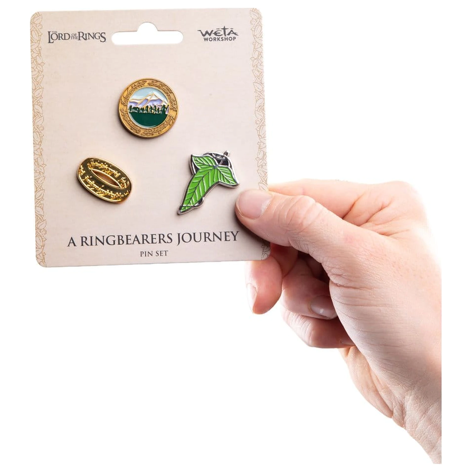 The Lord of the Rings Trilogy Pin Set A Ringbearer's Journey product photo
