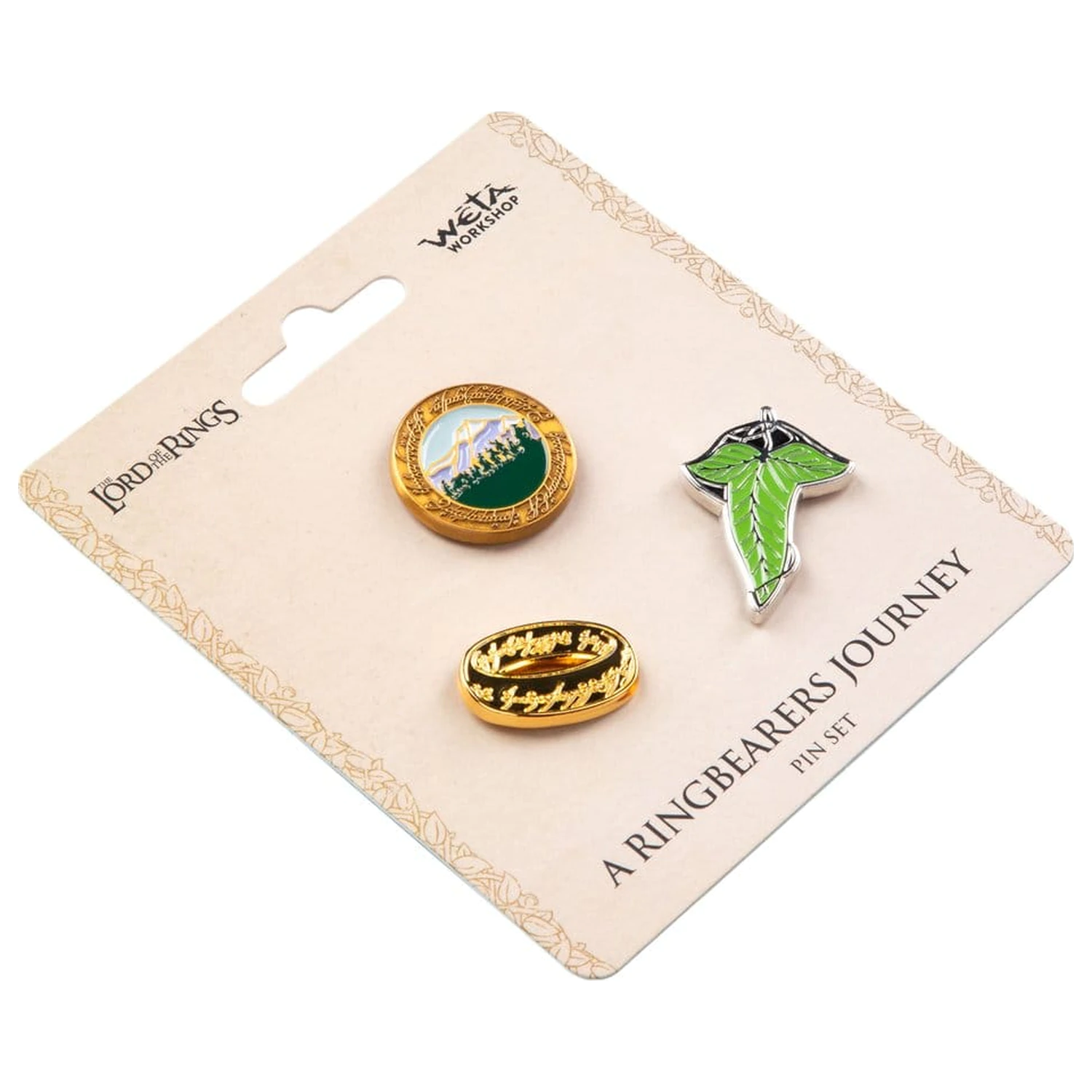 The Lord of the Rings Trilogy Pin Set A Ringbearer's Journey product photo