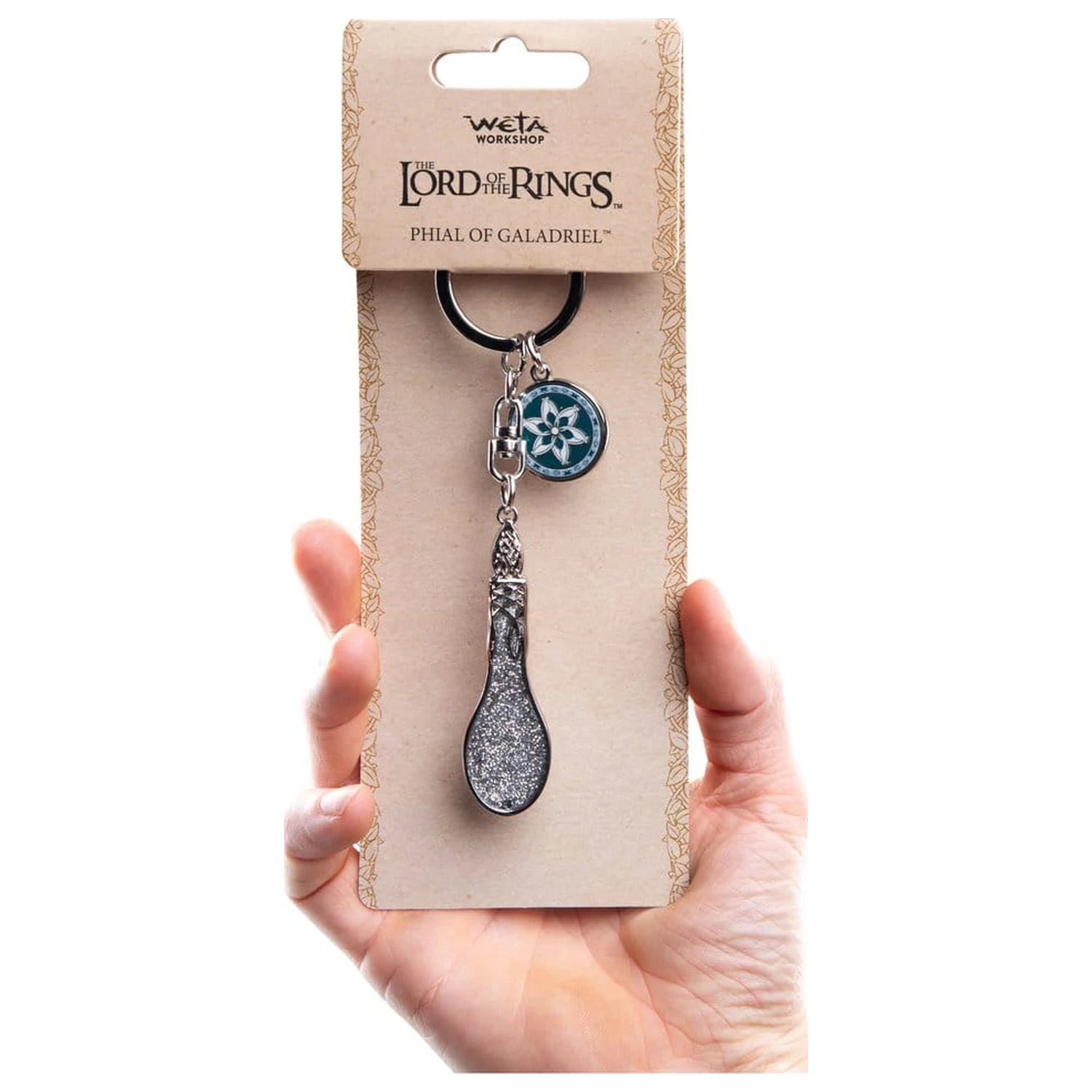 The Lord of the Rings Trilogy Keyring Phial of Galadriel product photo