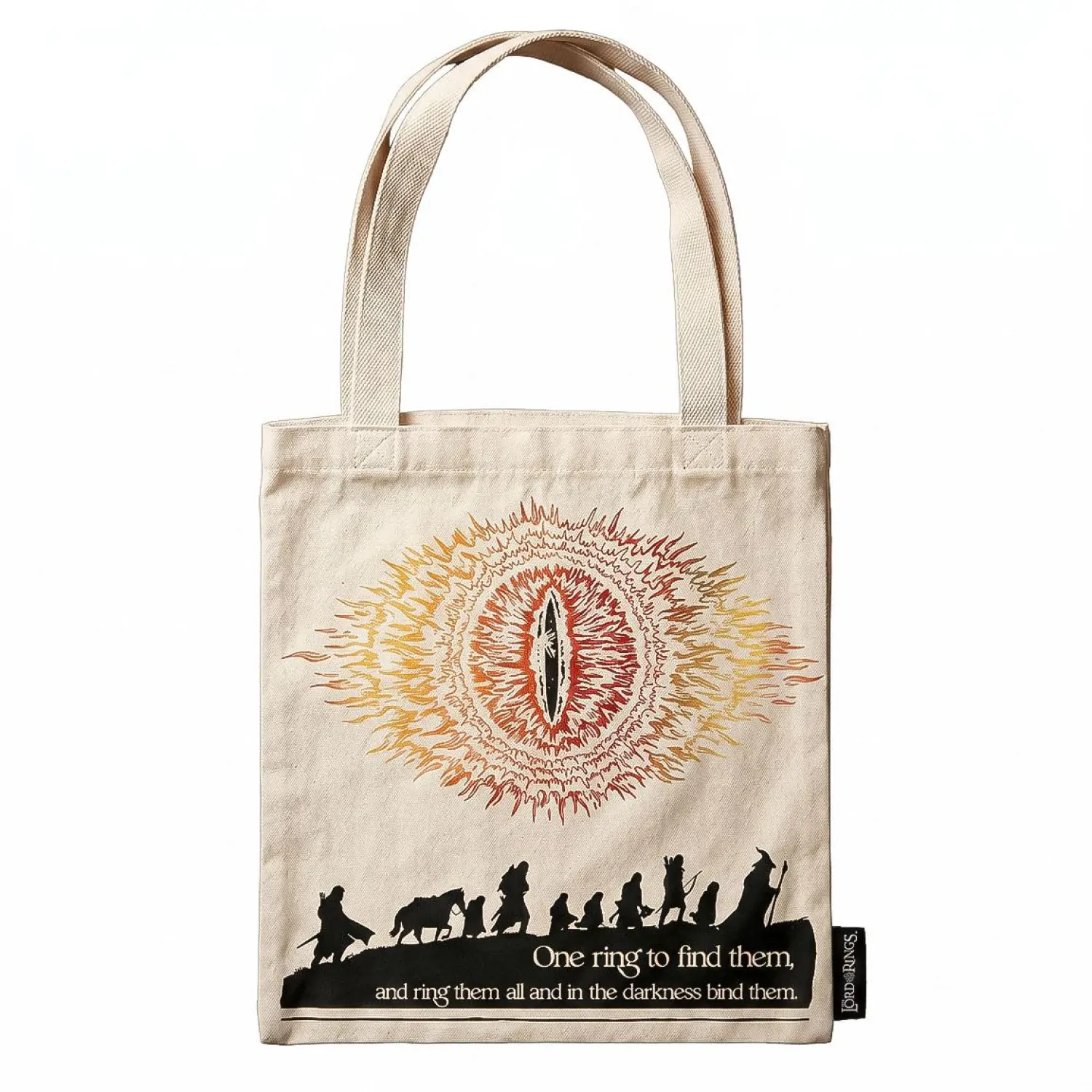 The Lord of the Rings light tote bag product photo