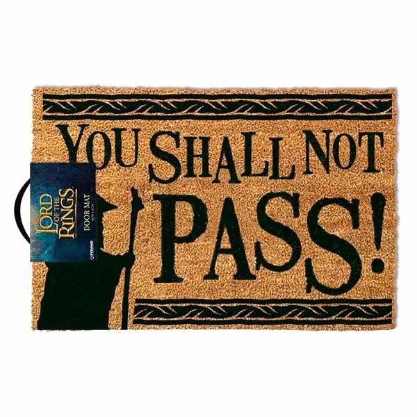 Lord of the Rings Doormat You Shall Not Pass 40 x 60 cm termékfotó