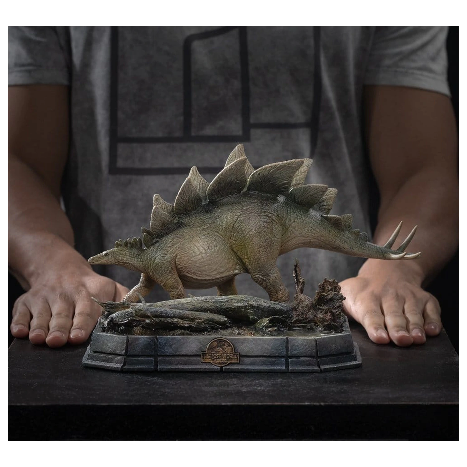 The Lost World: Jurassic Park Icons Statue Stegosaurus 18 cm product photo