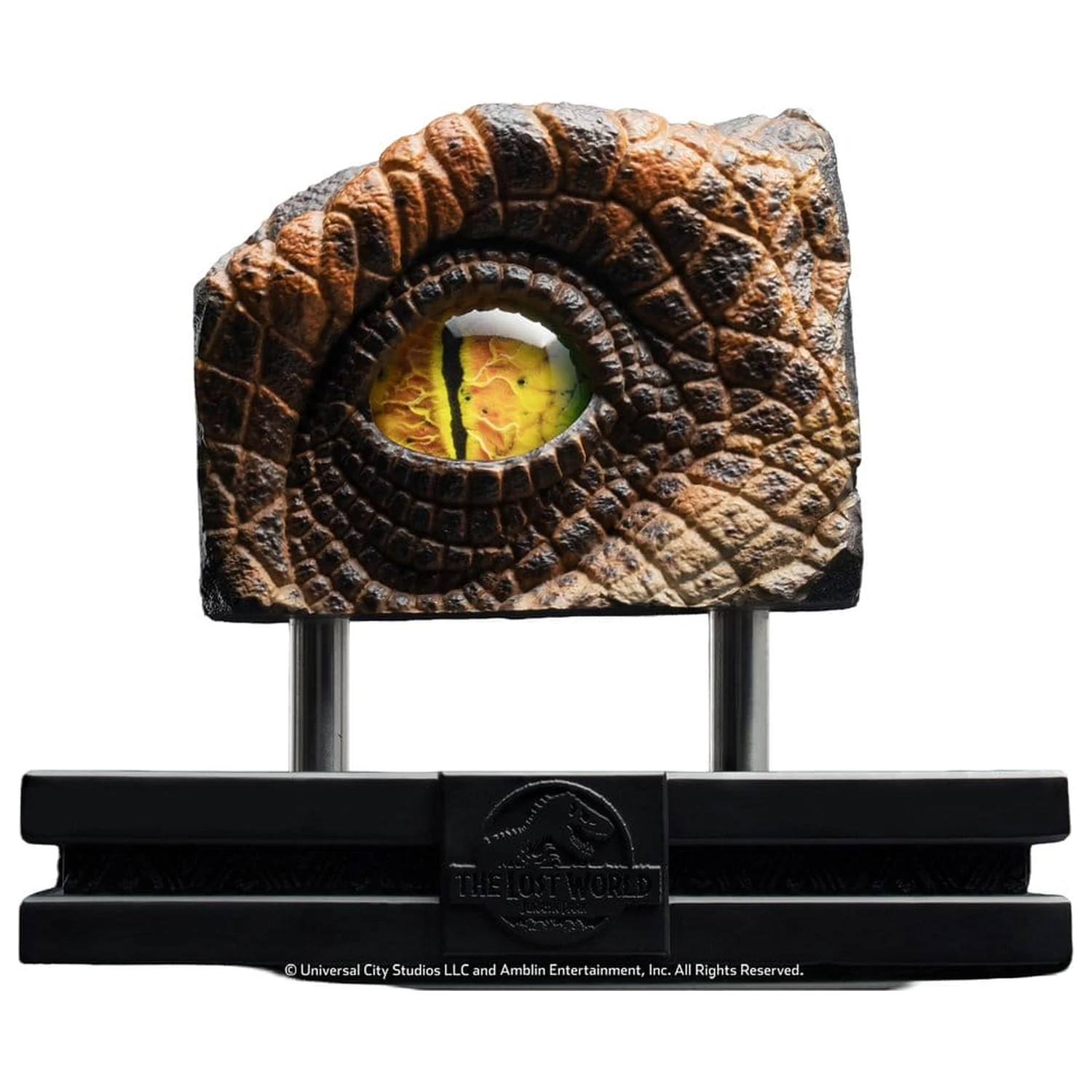 The Lost World: Jurassic Park Replica Bust Male Velociraptor Eye Prop 23 cm    product photo