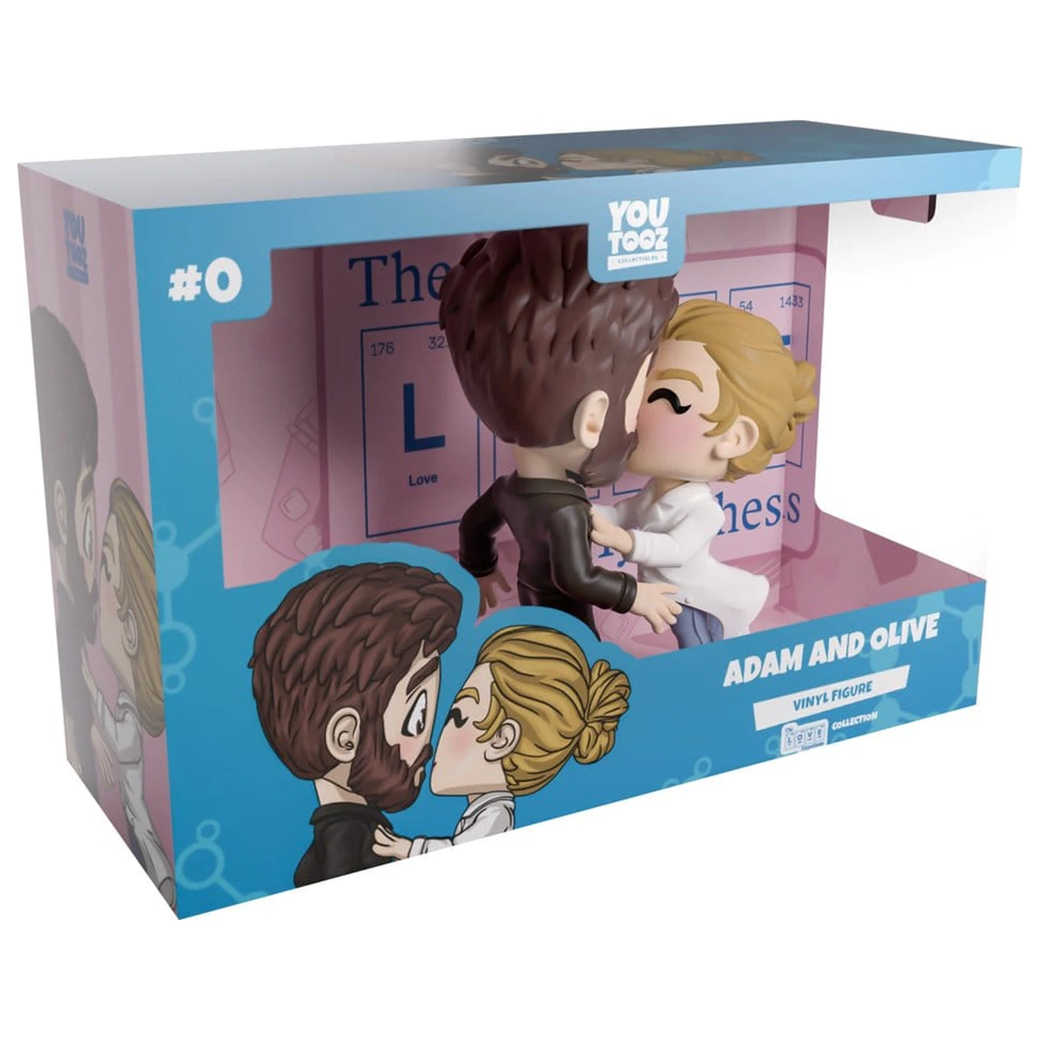 The Love Hypothesis Vinyl Figure Adam and Olive 12 cm product photo
