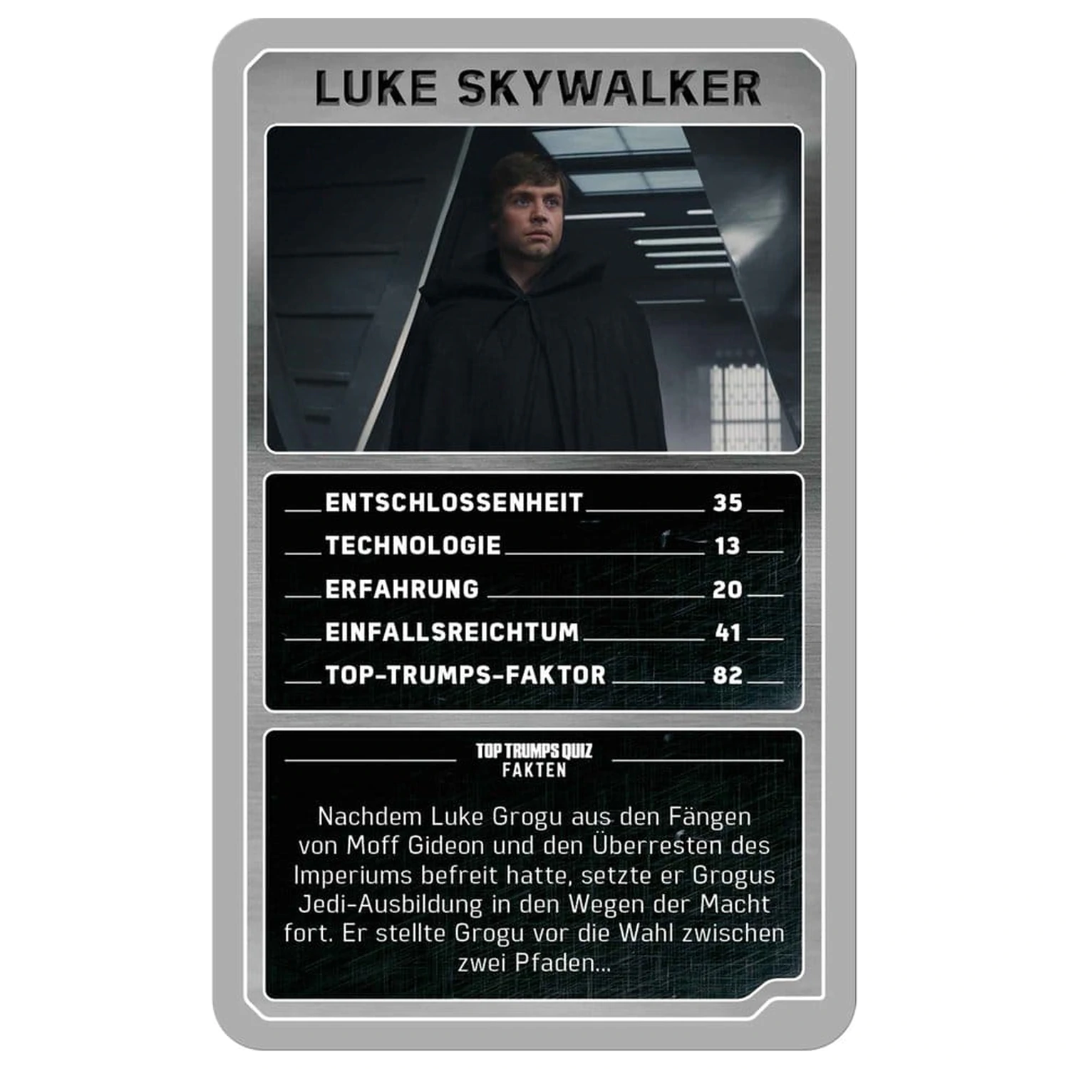 The Mandalorian and Grogu Card Game Top Trumps Collectables *German Version* product photo