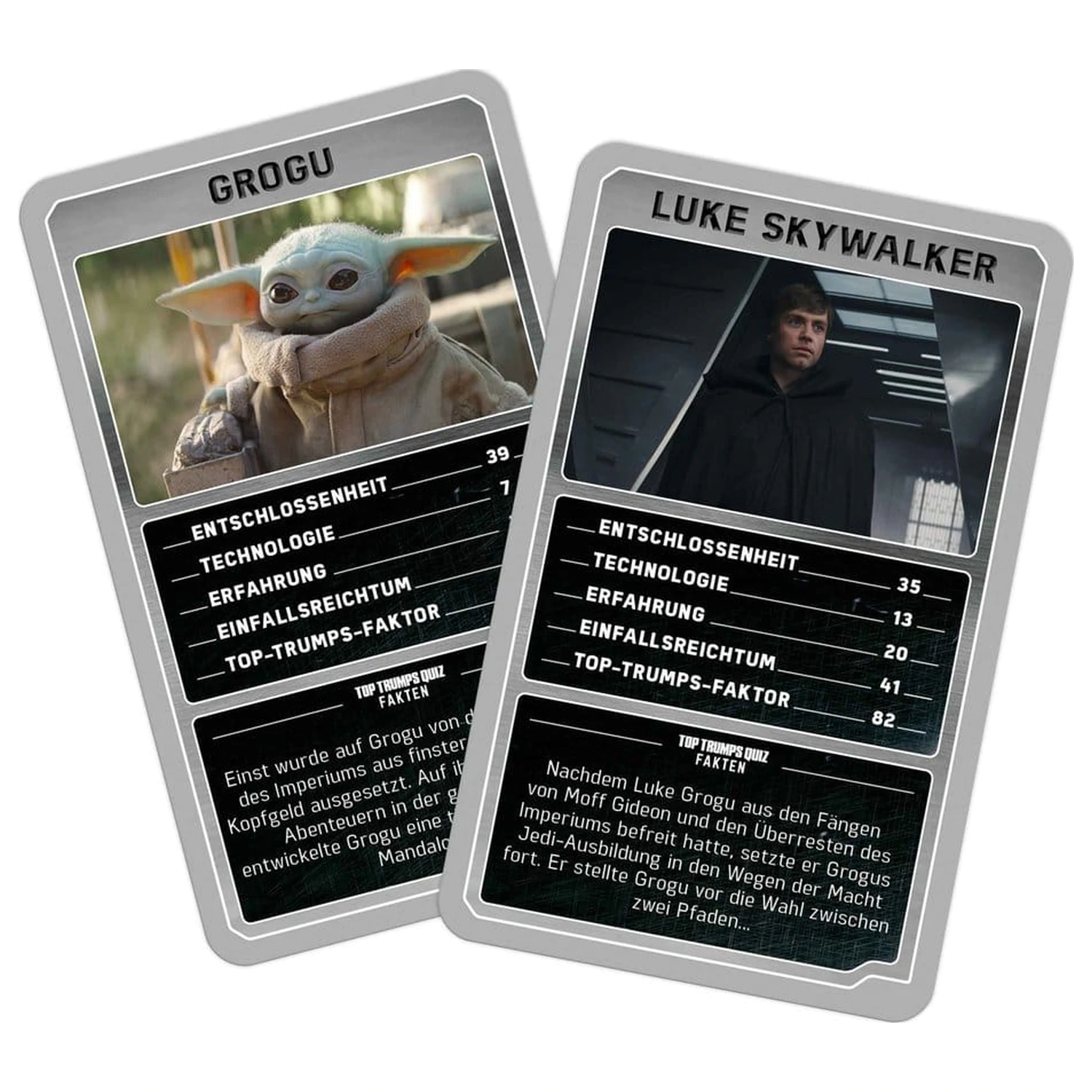 The Mandalorian and Grogu Card Game Top Trumps Collectables *German Version* product photo
