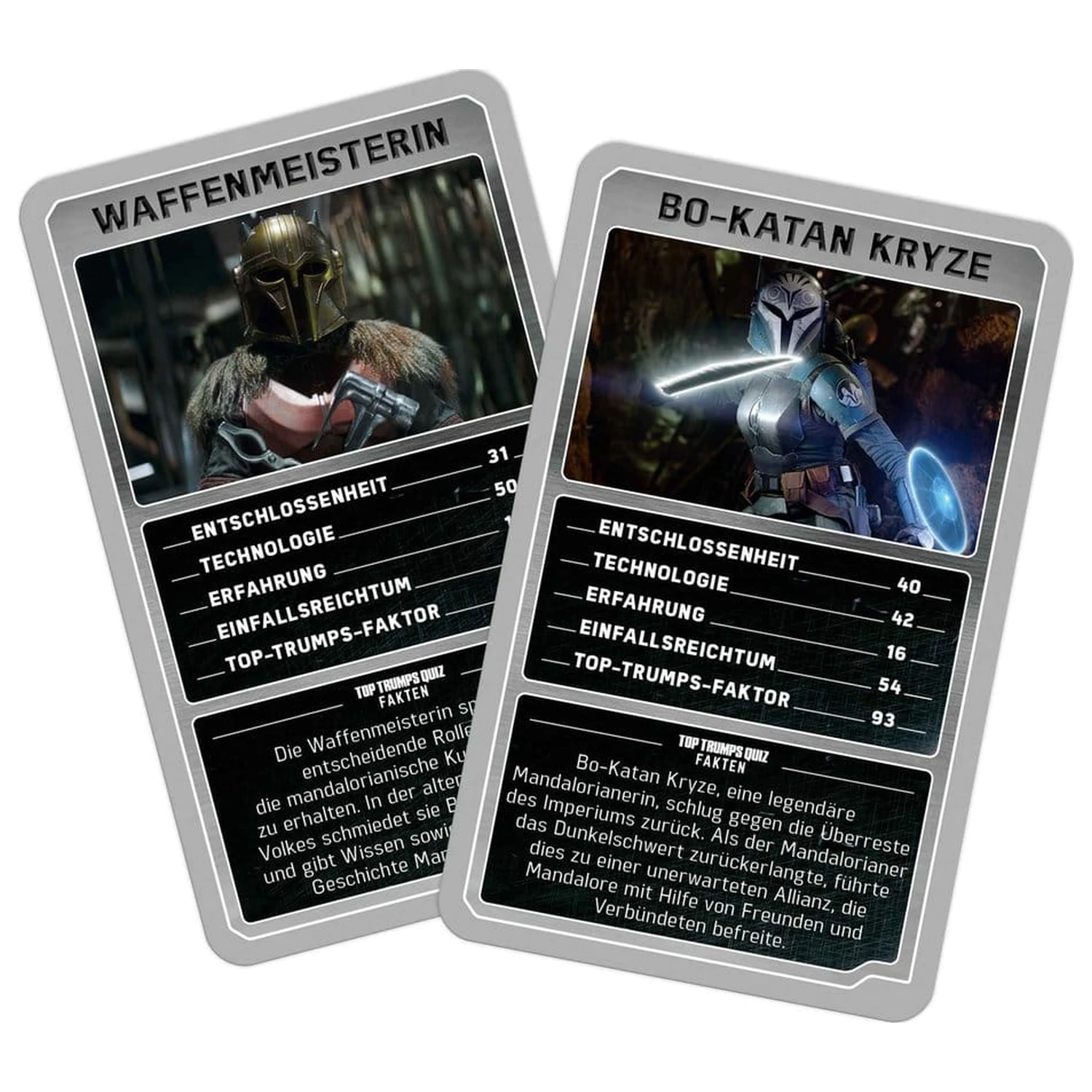 The Mandalorian and Grogu Card Game Top Trumps Collectables *German Version* product photo