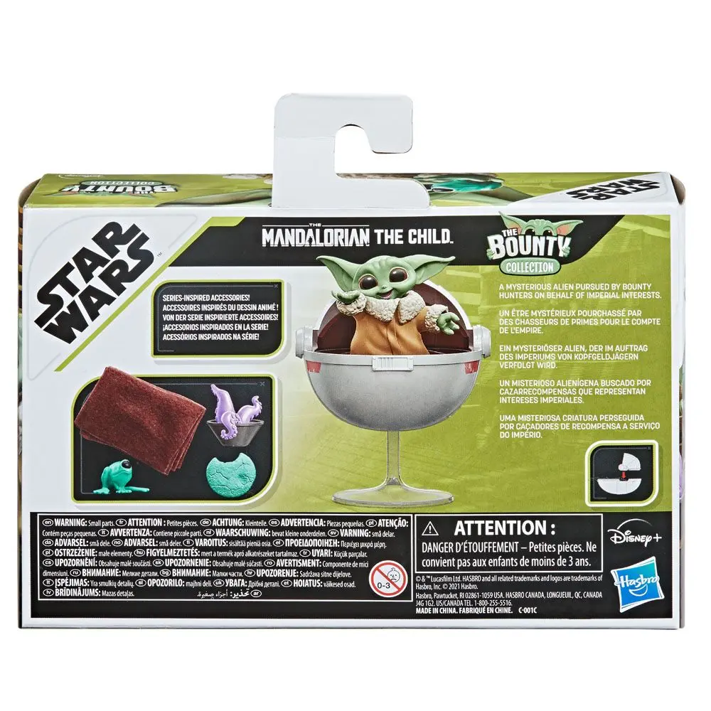 Star Wars Mandalorian Bounty Collection Figure Grogu's Hover-Pram Pack product photo