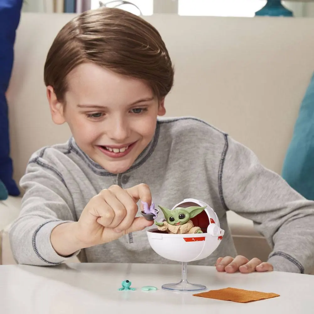 Star Wars Mandalorian Bounty Collection Figure Grogu's Hover-Pram Pack product photo