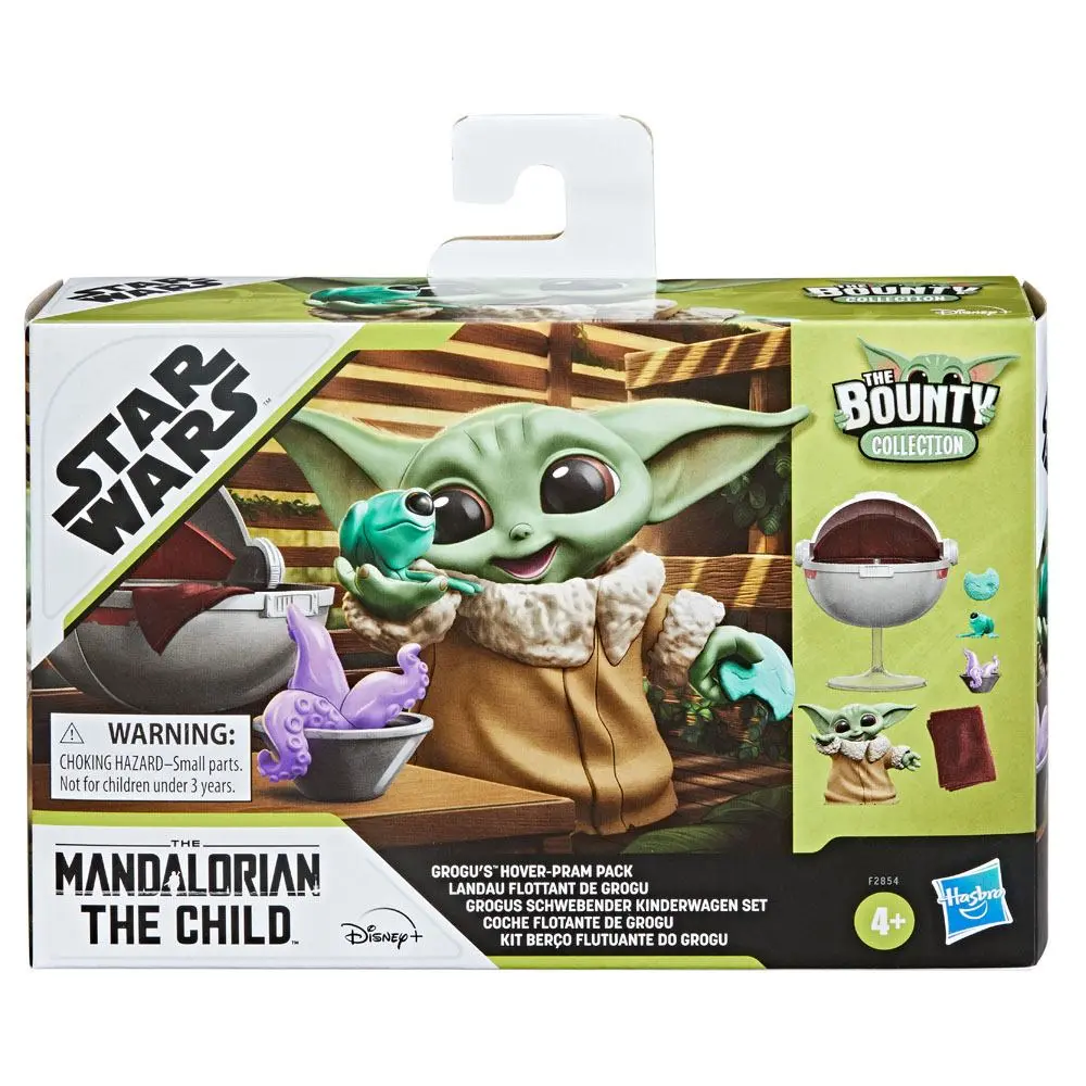 Star Wars Mandalorian Bounty Collection Figure Grogu's Hover-Pram Pack product photo
