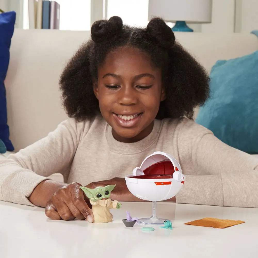 Star Wars Mandalorian Bounty Collection Figure Grogu's Hover-Pram Pack product photo