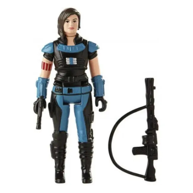 Star Wars Mandalorian Cara Dune retro figure 9cm product photo