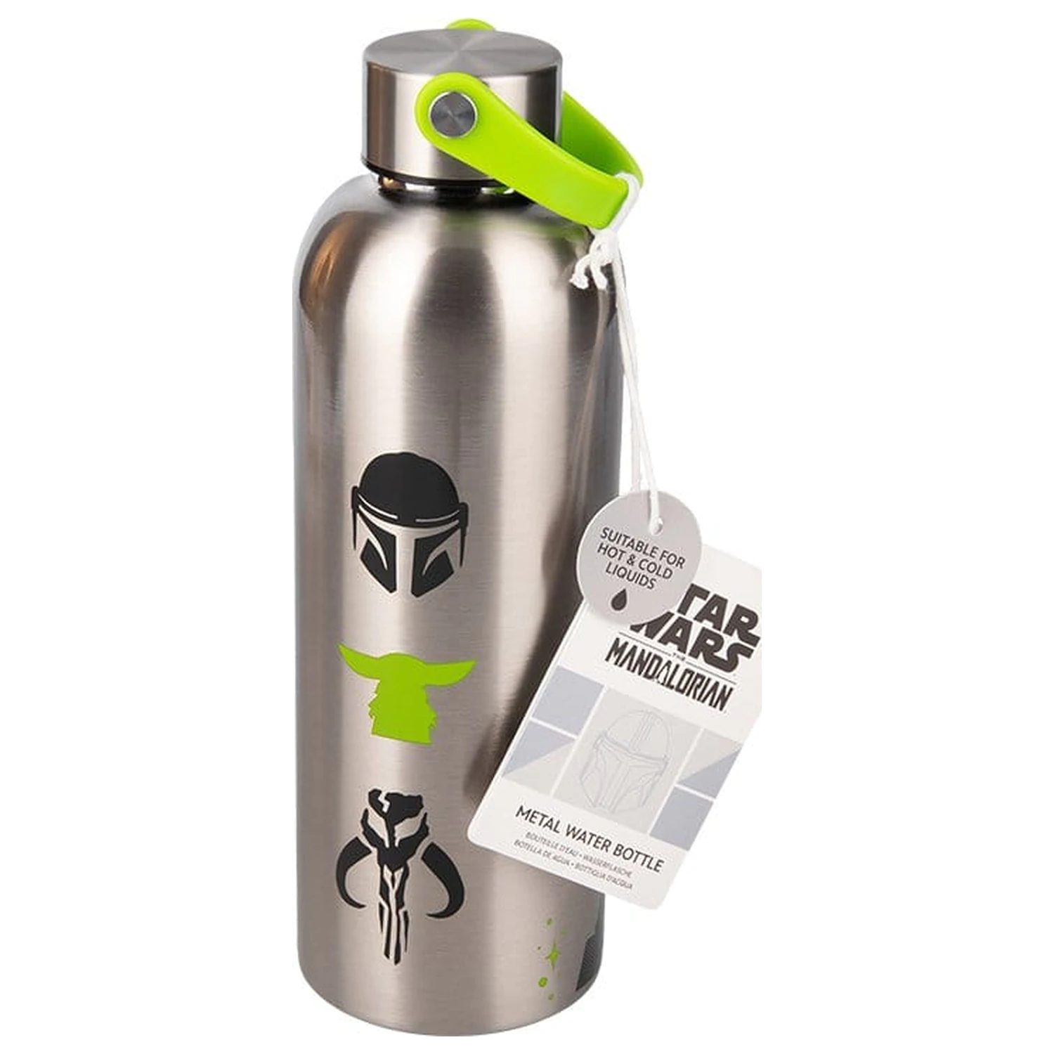 The Mandalorian Metal Water Bottle Mandalorian & Grogu product photo