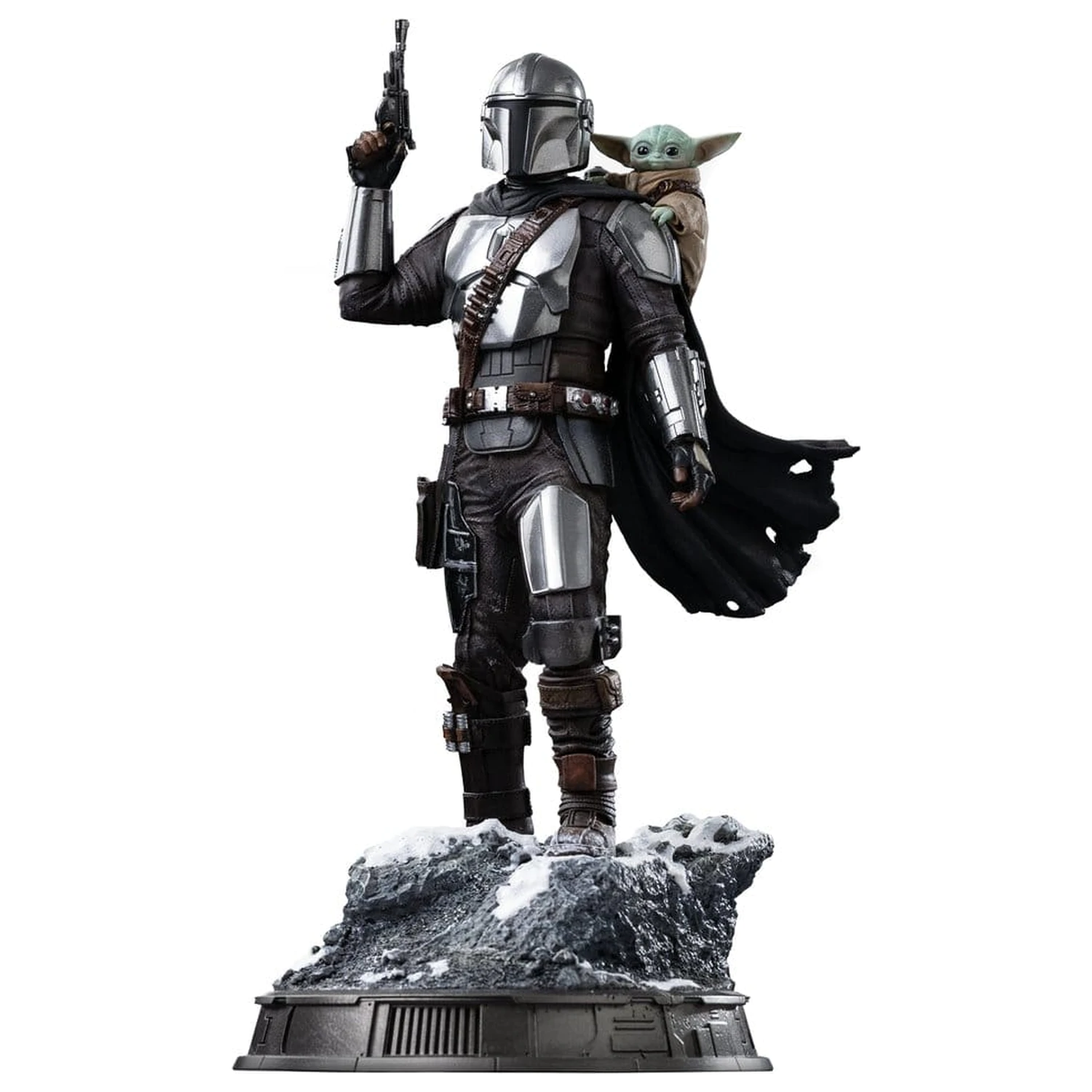 The Mandalorian & Grogu Art Scale Statue 1/10 The Mandalorian and Grogu 25 cm product photo