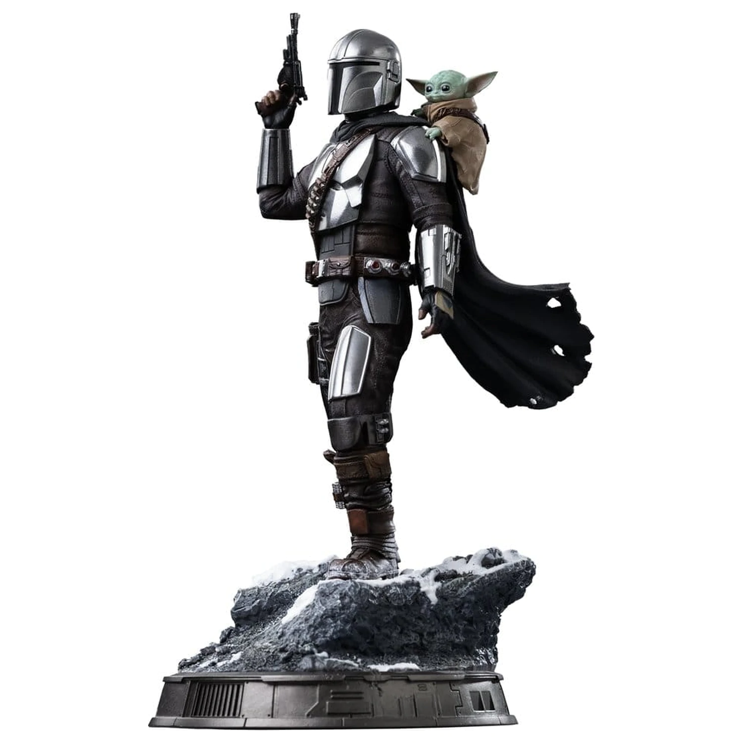 The Mandalorian & Grogu Art Scale Statue 1/10 The Mandalorian and Grogu 25 cm product photo