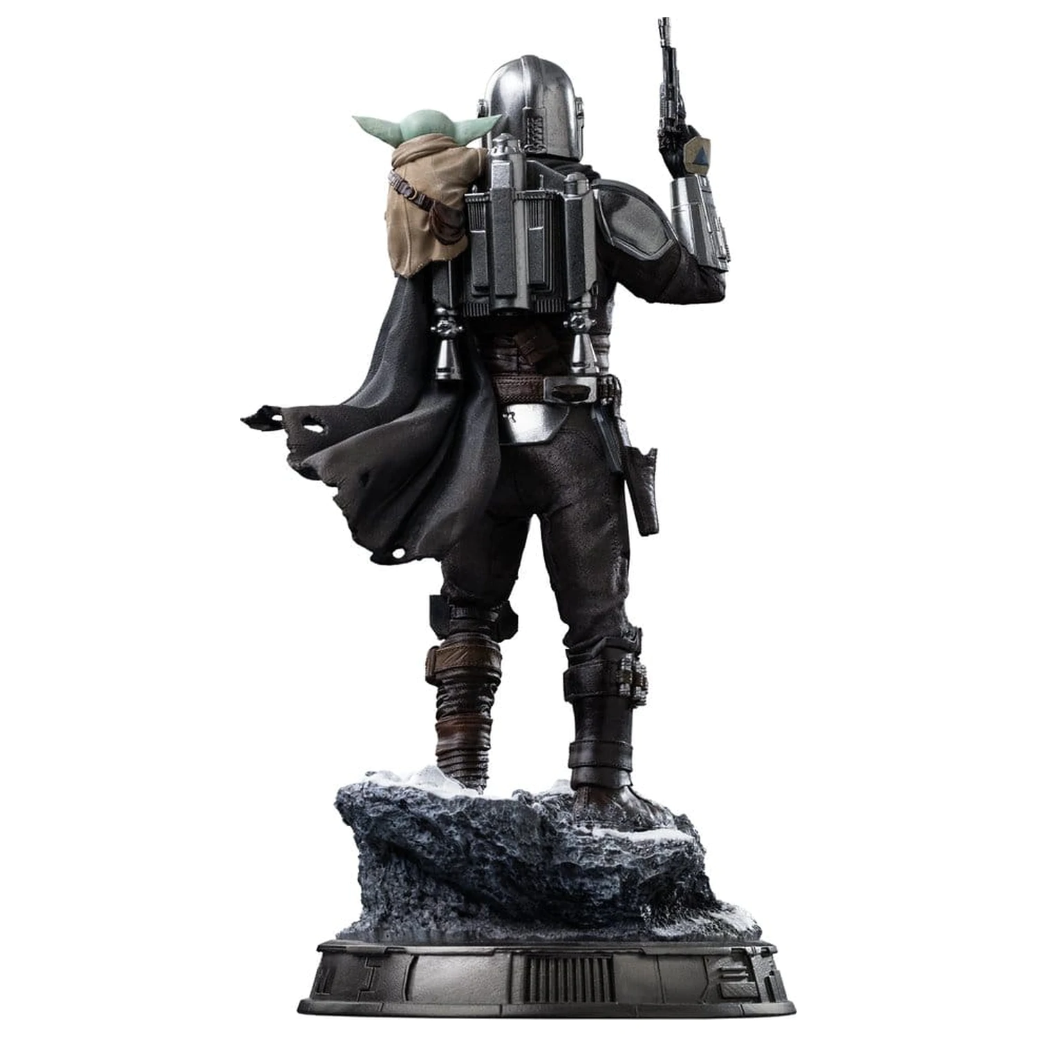 The Mandalorian & Grogu Art Scale Statue 1/10 The Mandalorian and Grogu 25 cm product photo