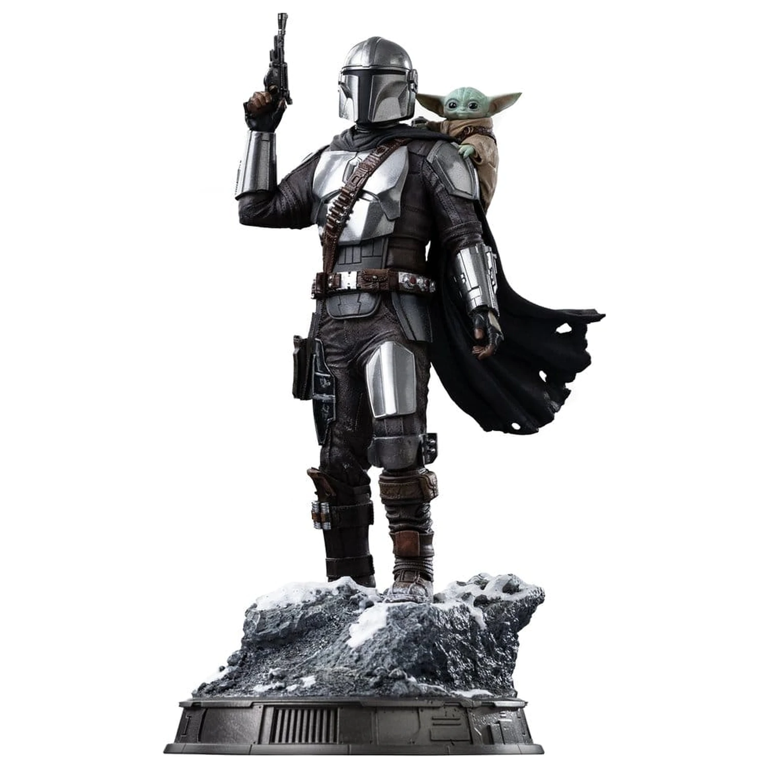 The Mandalorian & Grogu Art Scale Statue 1/10 The Mandalorian and Grogu 25 cm product photo