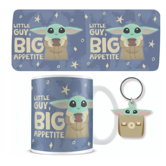 Star Wars Mandalorian Grogu Mug and keychain set product photo