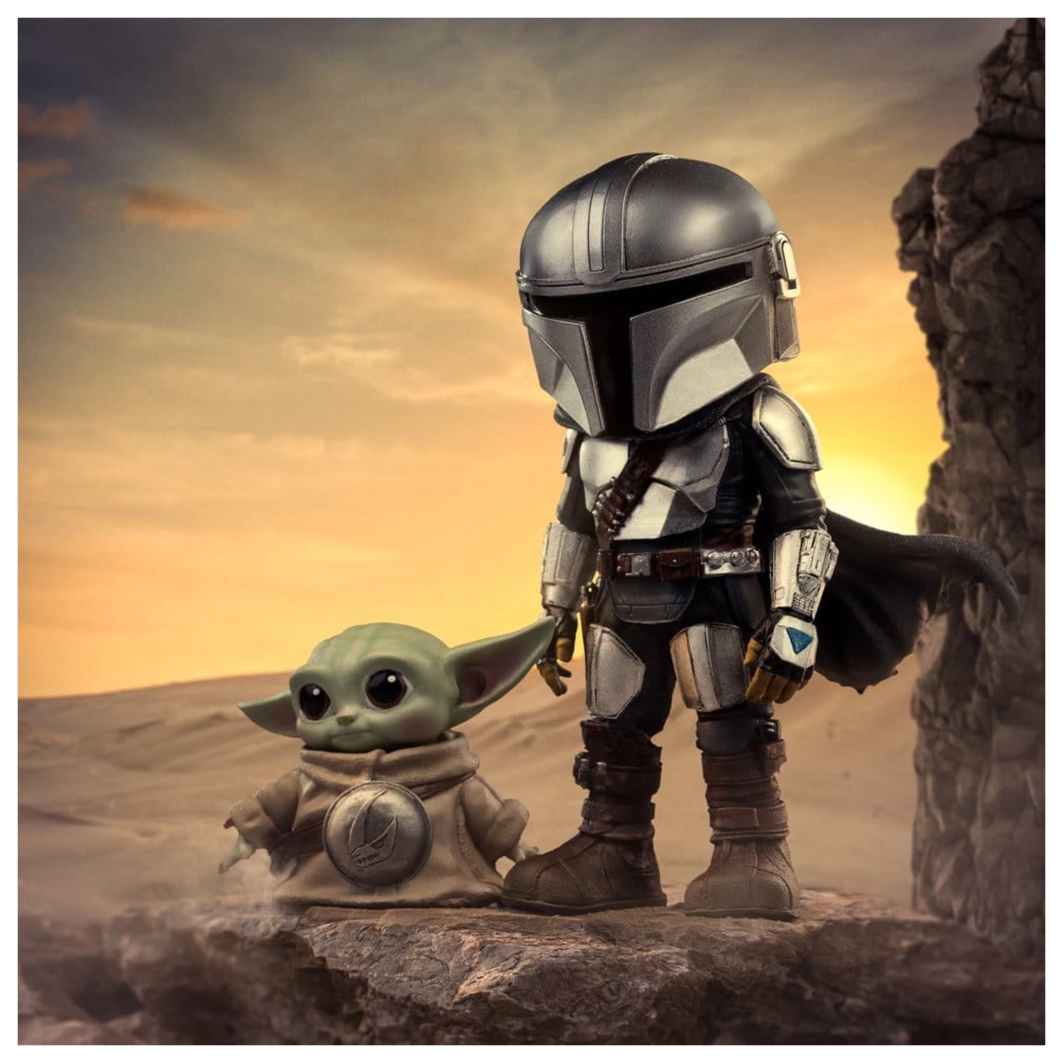 The Mandalorian & Grogu MiniCo Figure The Mandalorian and Grogu product photo