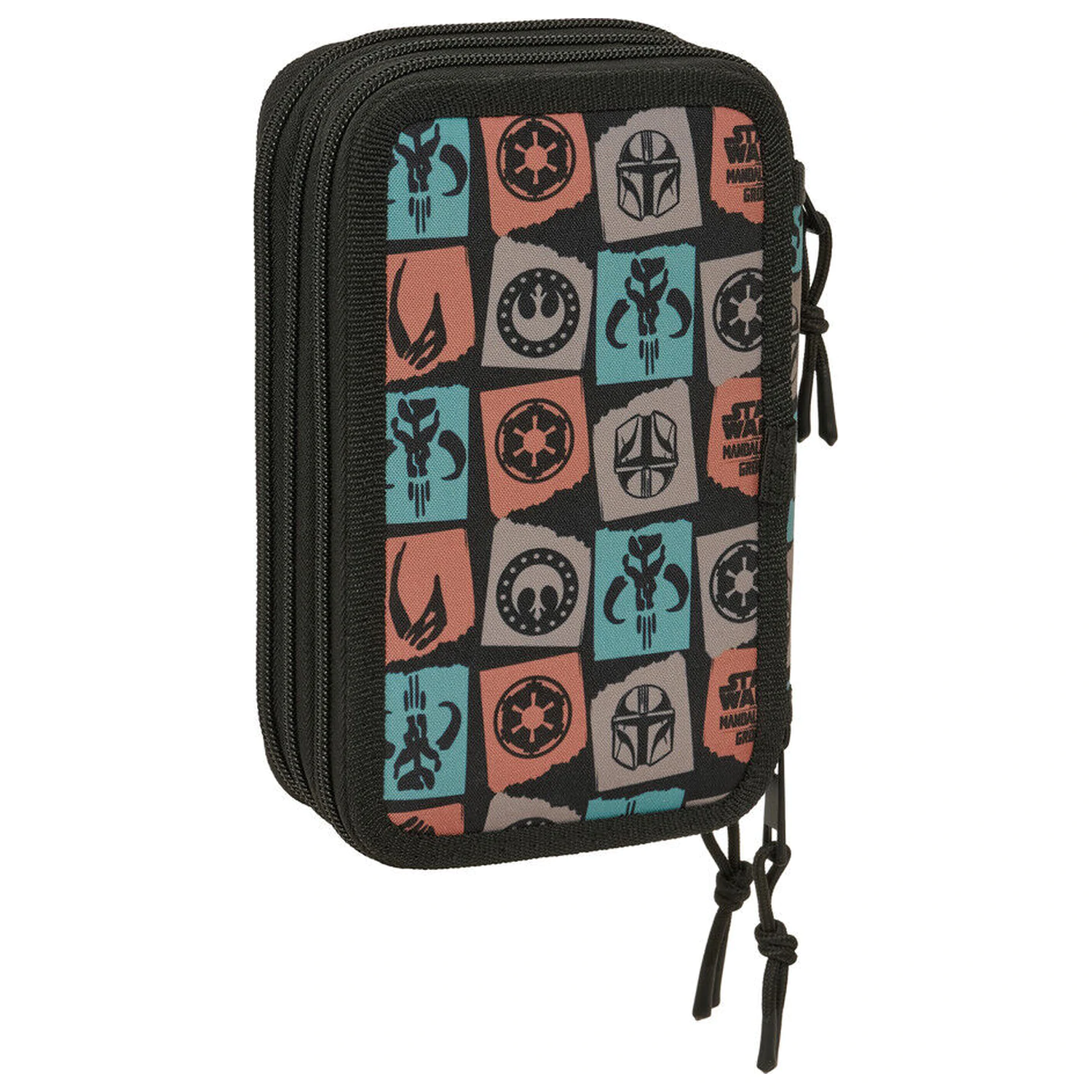 Star Wars Mandalorian & Grogu triple pencil case 37pcs product photo