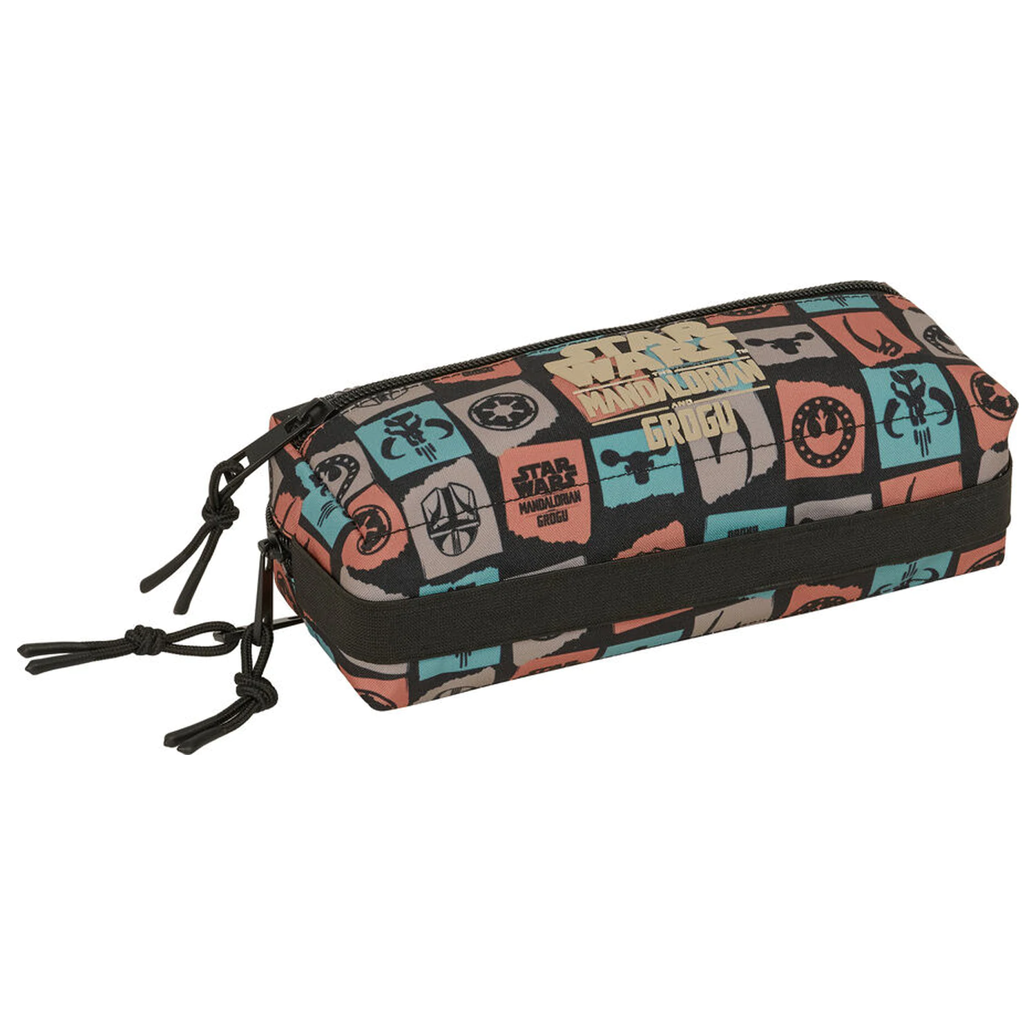 Star Wars Mandalorian & Grogu triple pencil case product photo