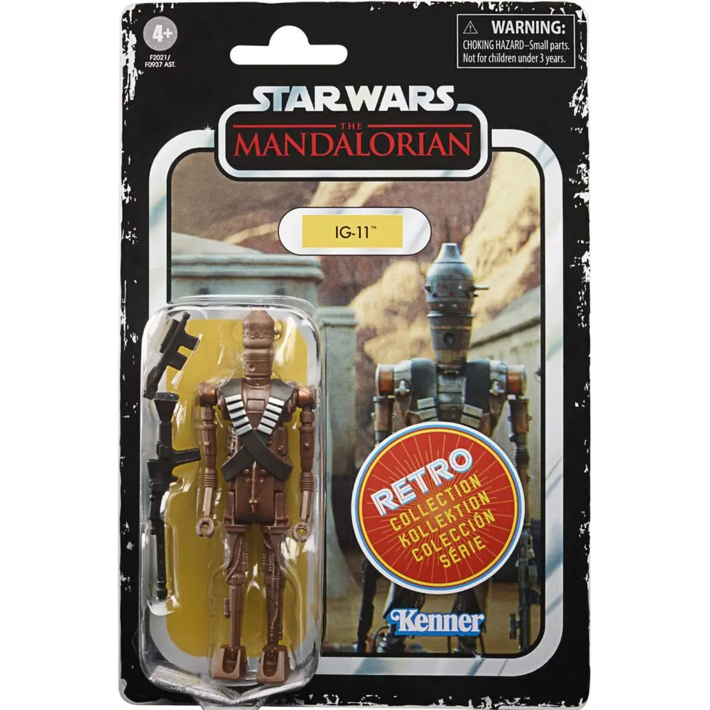 Star Wars The Mandalorian Retro Collection Action Figure 2021 IG-11 10 cm product photo