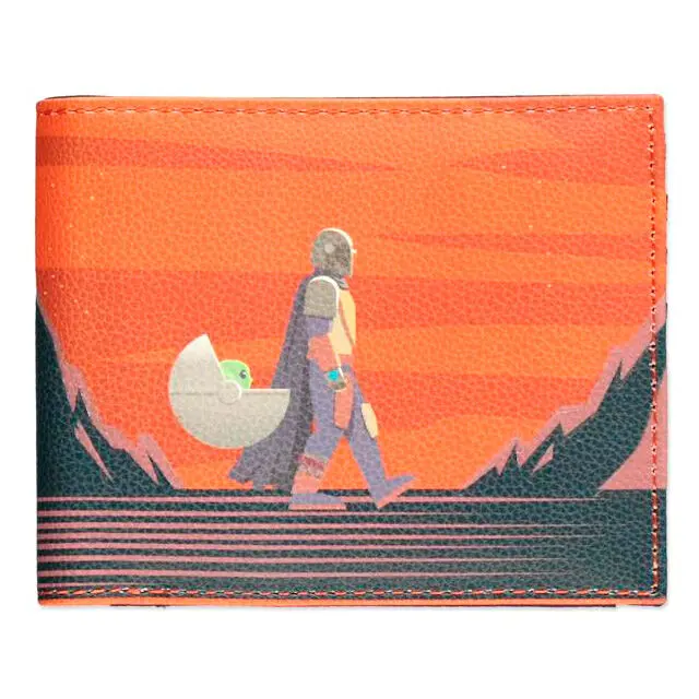Star Wars The Mandalorian Bifold Wallet Walk product photo