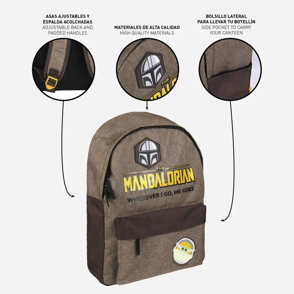 Star Wars The Mandalorian Backpack Wherever I Go product photo