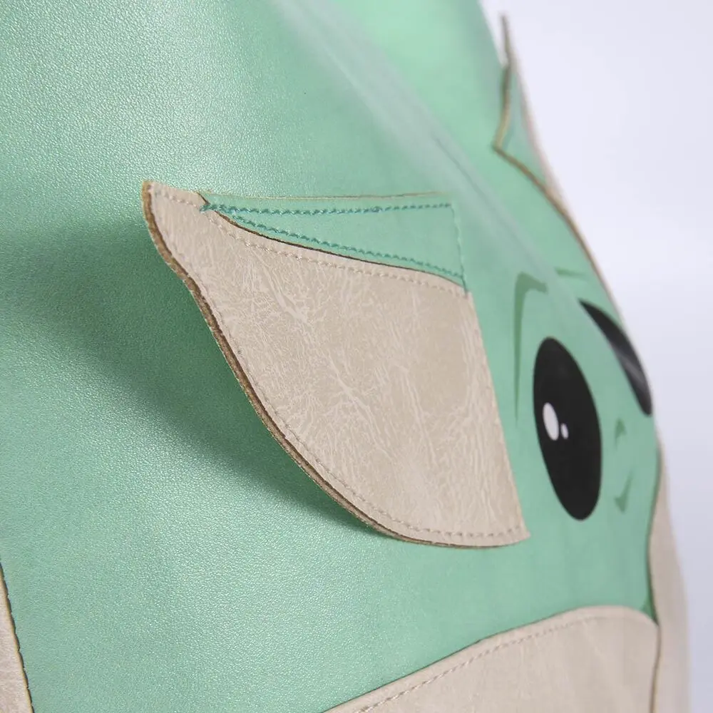 Star Wars The Mandalorian Faux Leather Shopping Bag Grogu product photo