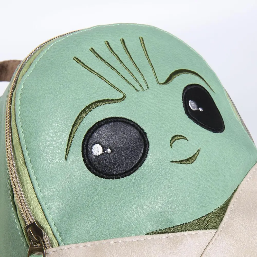 Star Wars The Mandalorian Faux Leather Backpack Grogu termékfotó