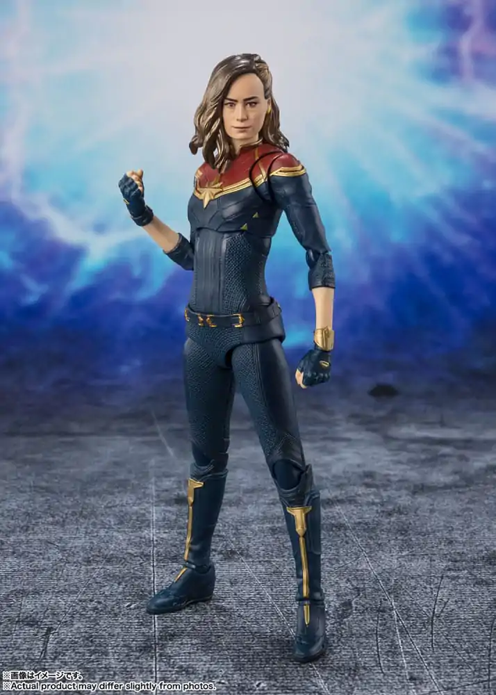 The Marvels S.H. Figuarts Action Figure Captain Marvel 15 cm termékfotó