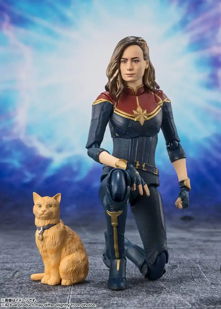 The Marvels S.H. Figuarts Action Figure Captain Marvel 15 cm termékfotó