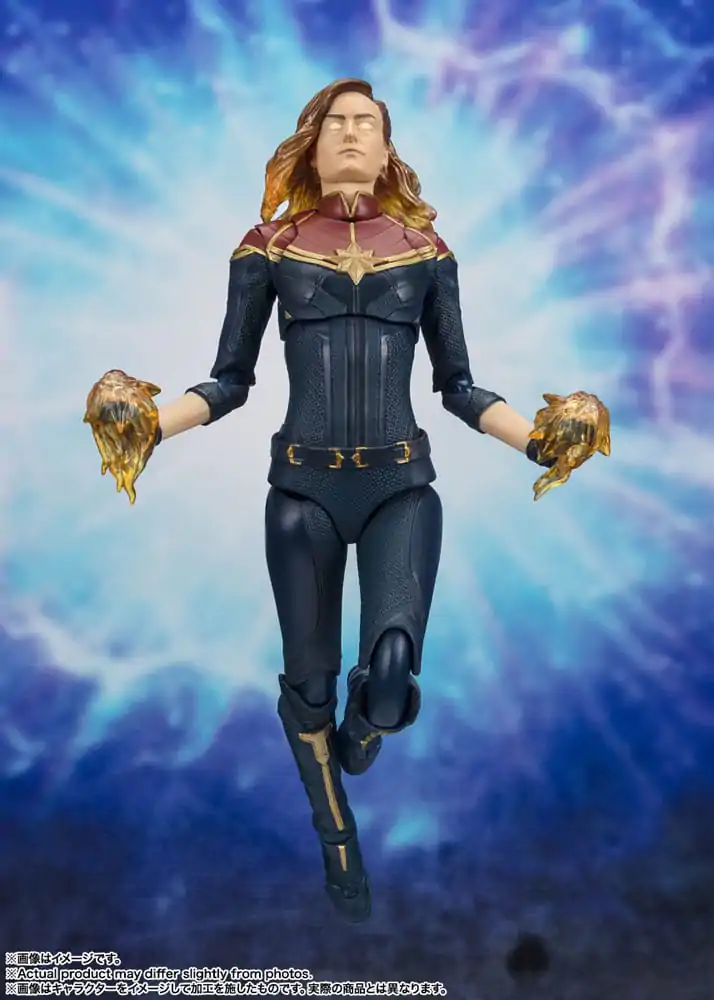 The Marvels S.H. Figuarts Action Figure Captain Marvel 15 cm termékfotó