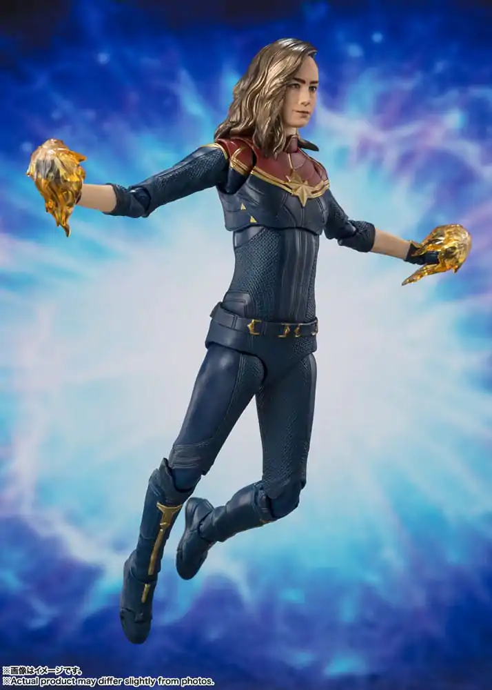 The Marvels S.H. Figuarts Action Figure Captain Marvel 15 cm termékfotó