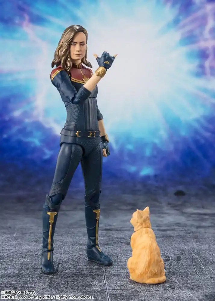 The Marvels S.H. Figuarts Action Figure Captain Marvel 15 cm termékfotó