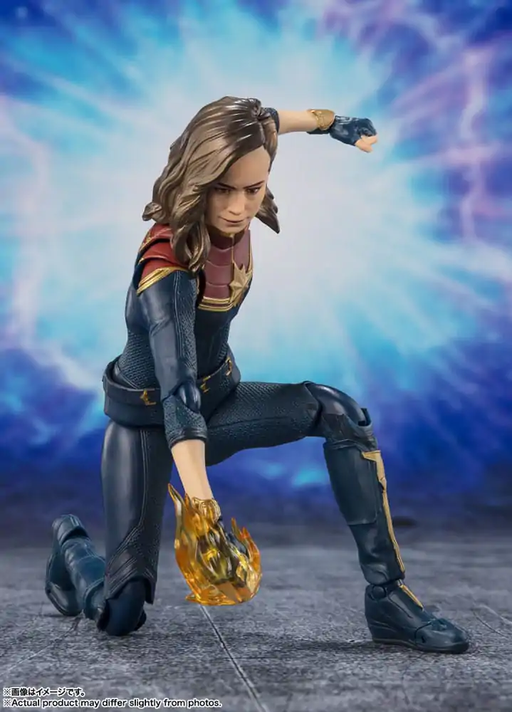 The Marvels S.H. Figuarts Action Figure Captain Marvel 15 cm termékfotó