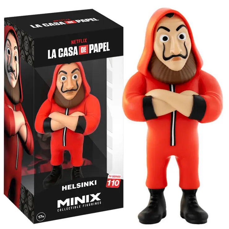 The Money Heist Helsinki Minix figure 12cm product photo