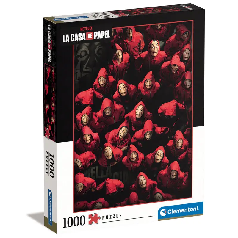 Money Heist Jigsaw Puzzle Bella Ciao (1000 pieces) product photo