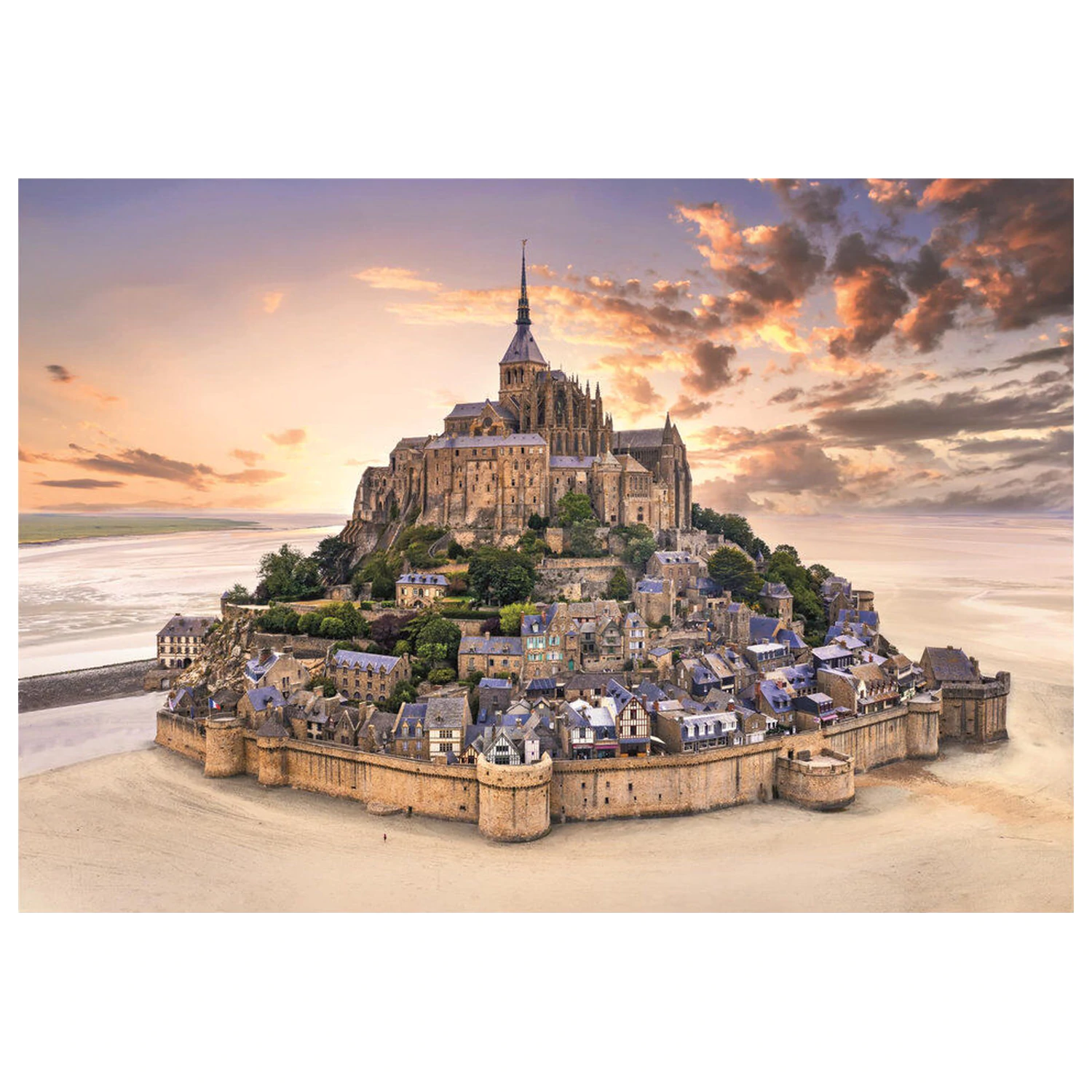 The Mont Saint-Michel Risin puzzle 1500pcs product photo