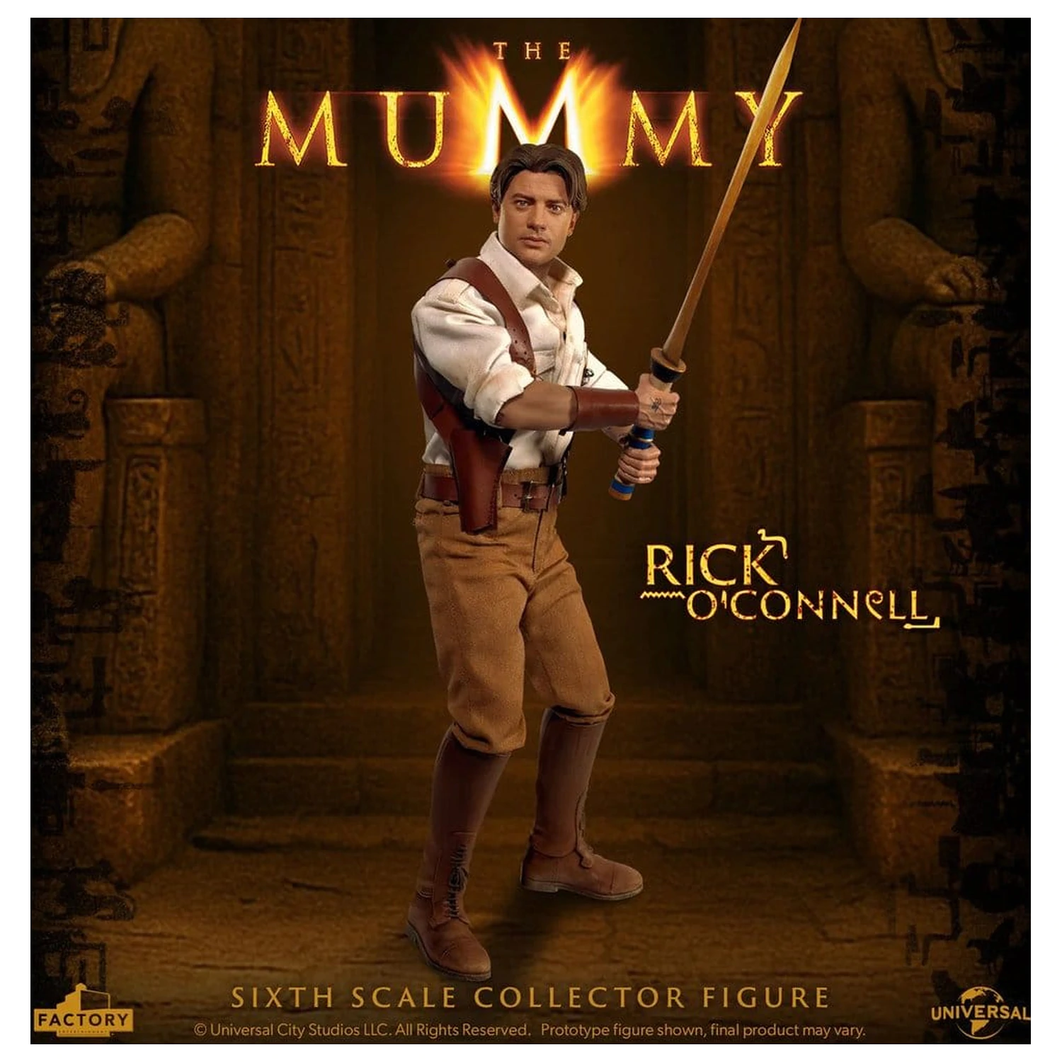 The Mummy Action Figure 1/6 Rick O’Connell 30 cm product photo